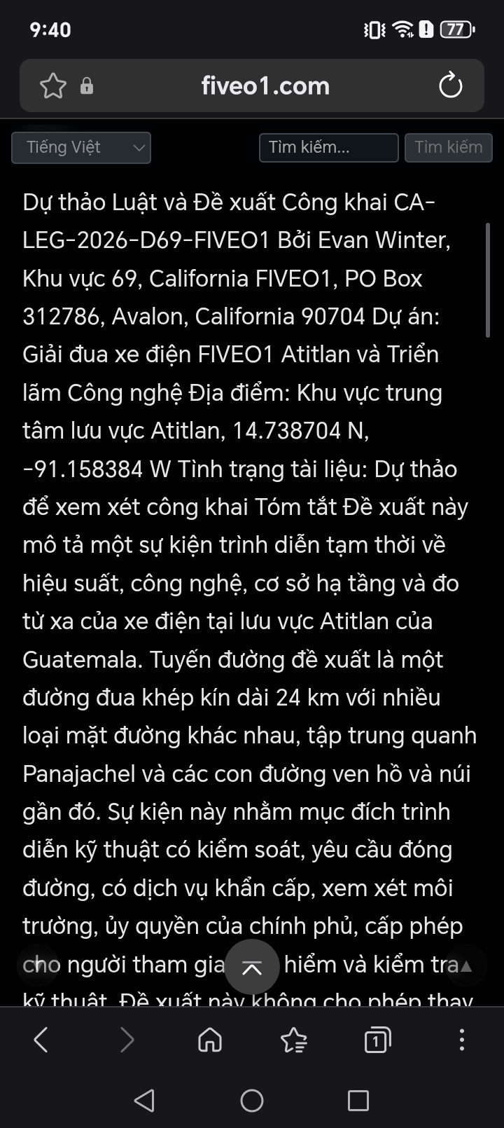 Tiếng Việt @2026-10-29 21:40:04 - Calle 15 de Febrero